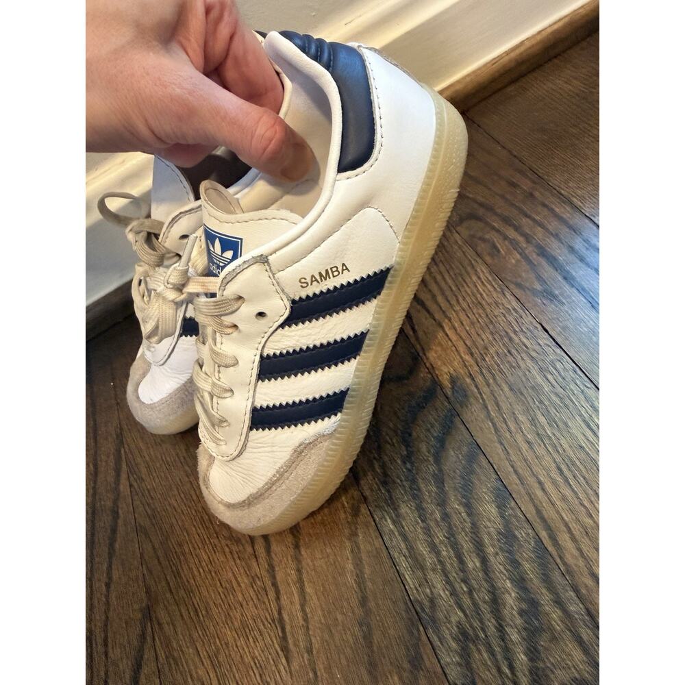 adidas Samba Kids Sneakers White Navy
